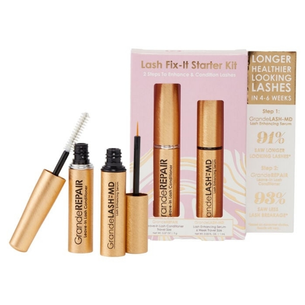 NWT GRANDE COSMETICS LASH FIX-IT STARTER KIT 2pc SET!